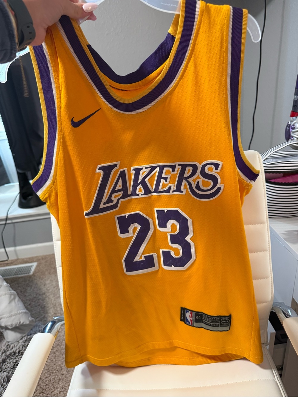 Nike Lakers LeBron James Basketball Jersey